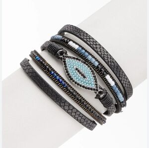 🌼3 for $25🌼 Evil Eye Wrap Bracelet